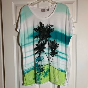 Chico’s tie hem T-shirt